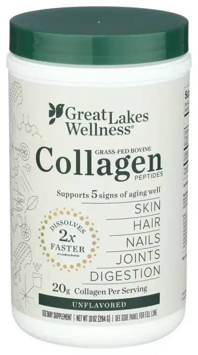 Great Lakes Wellness Collagen Peptides Unflav