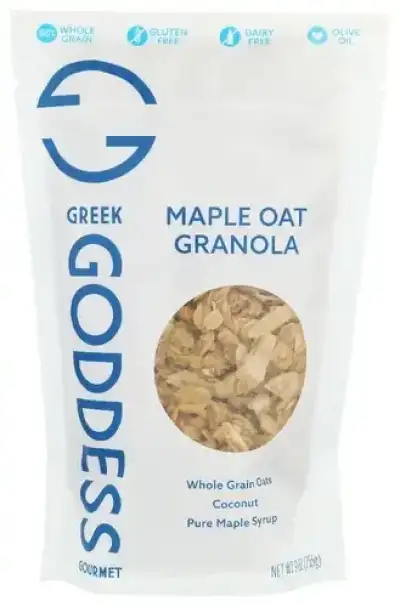Greek Goddess Gourmet Granola Maple Oat