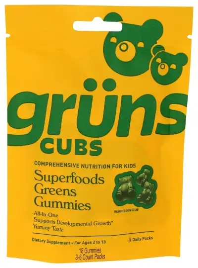 Gruns Kids Superfd Greens 3Pkt