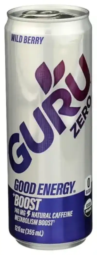 Guru Bev Enrg Zero Wild Berry