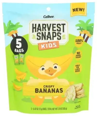 Harvest Snaps Bananas Crispy Kids