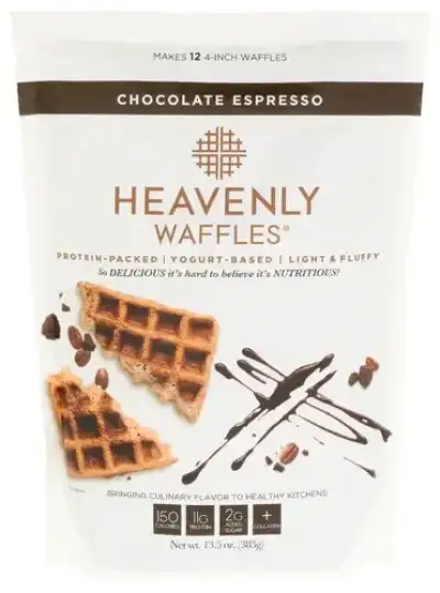 Heavenly Waffles Waffle Mix Choc Espresso