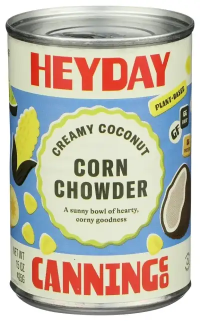 Heyday Canning Co Chowder Corn Caramel Coconut