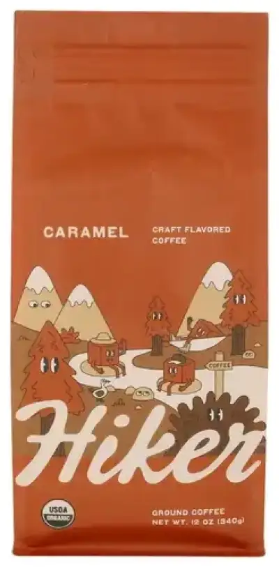 Hiker Coffee Ground Caramel Coffee