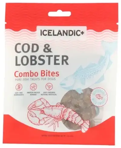 Icelandic Plus Dog Trt Cod Lobster Bite