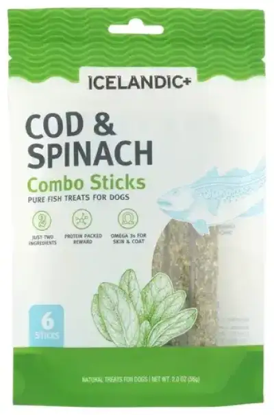 Icelandic Plus Dog Trt Cod Spinch Stick