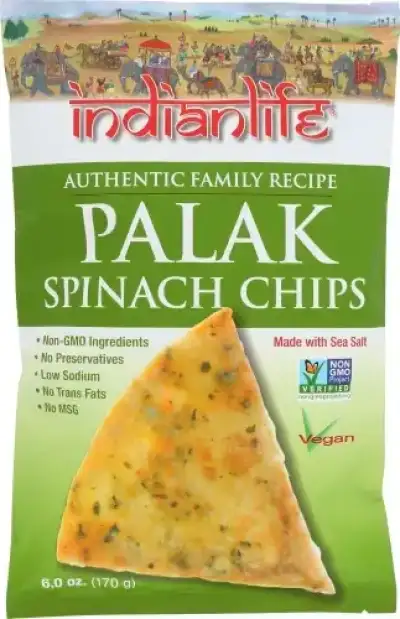 Indianlife Chips Palek Spinach