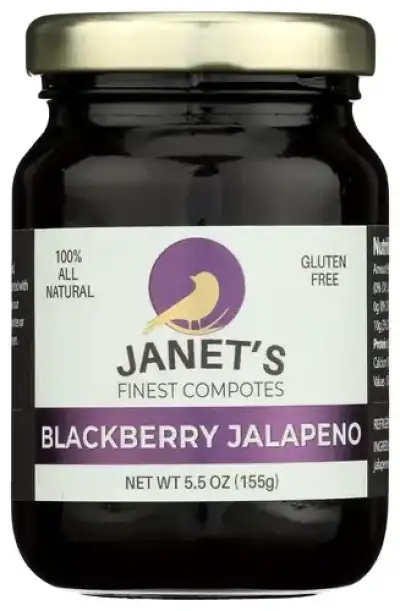Janets Finest Compotes Compote Blackberry Jalap