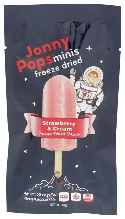 Jonnypops Pops Stwbrry Caramel Mini Ss