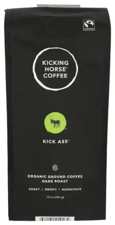 Kicking Horse Ground Dark Kck Ass Coffee