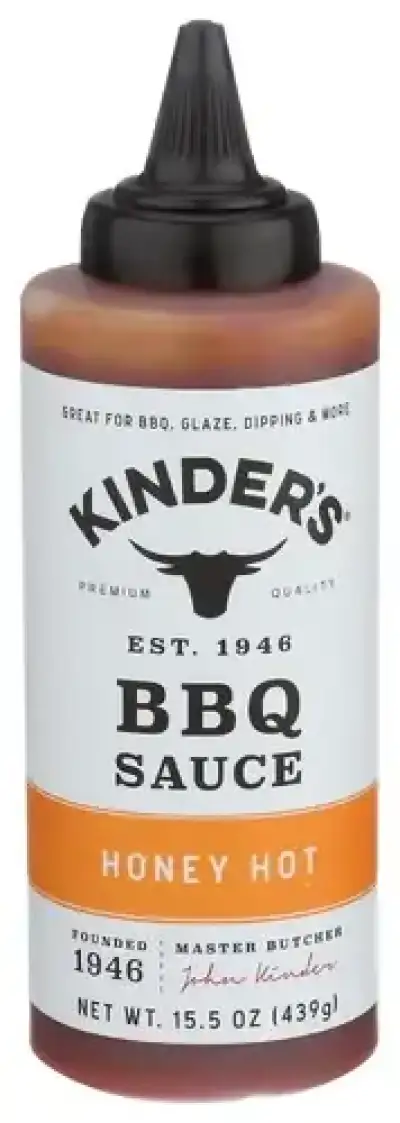 Kinders Sauce Bbq Honey Hot Sqz
