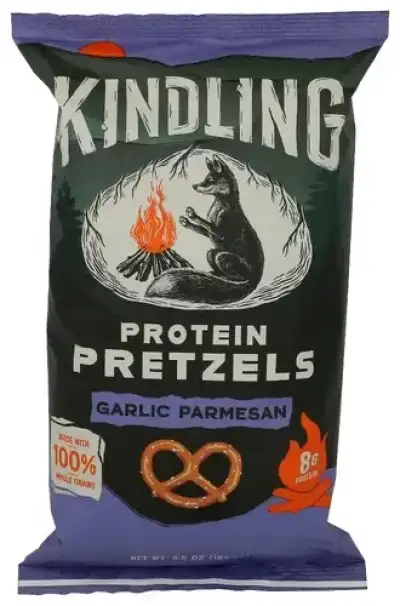 Kindling Snacks Pretzels Prtn Garlic Prmsn