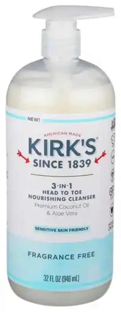 Kirks Cleanser 3In1 Frag Free