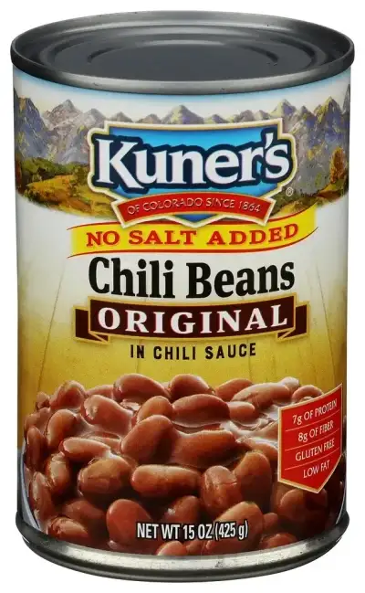 Kuners Bean Chili No Salt