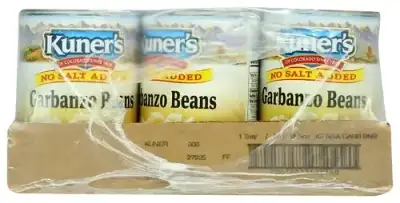 Kuners Bean Garbanzo No Salt