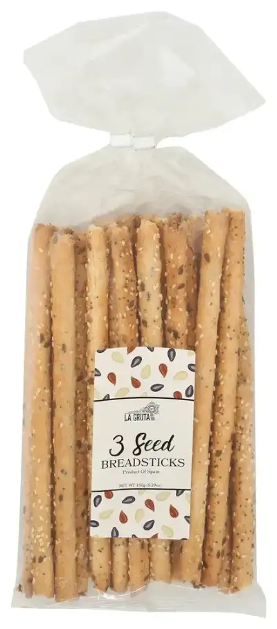 La Gruta Del Sol Breadsticks 3 Seeds