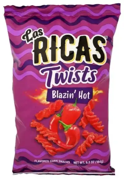 Las Ricas Snacks Blzn Ht Crn Twist