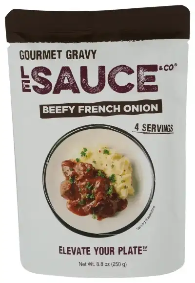 Le Sauce & Co Gravy Befy Frnch On Grme
