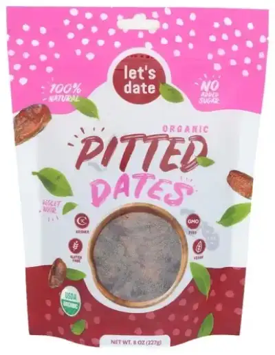 Lets Date Dates Pitted Organic