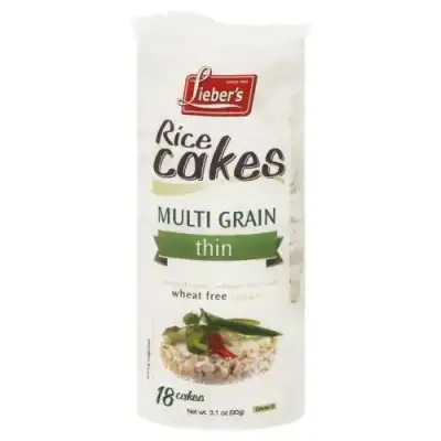 Liebers Rice Cakes Thin Mltgrn