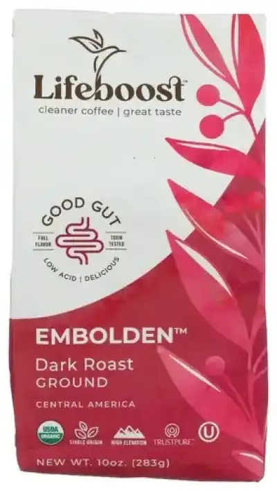 Lifeboost Ground Dark Roastt Coffee