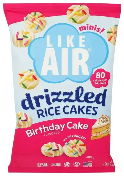 Like Air Rice Cake Birthday Cake