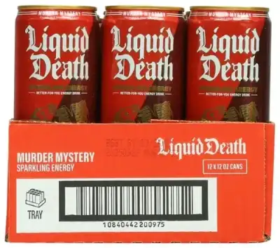 Liquid Death Bev Enrg Murder Mystery