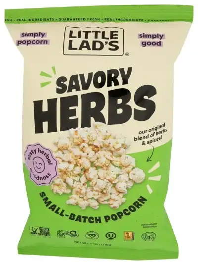 Little Lads Popcorn Savory Herbs