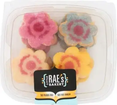 Little Raes Bakery Cookies Flowers 12Ea