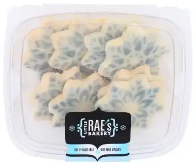 Little Raes Bakery Cookie Pak Shrtbrd Snwflk