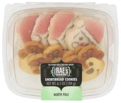 Little Raes Bakery Cookies Shrtbrd Nrth Pole