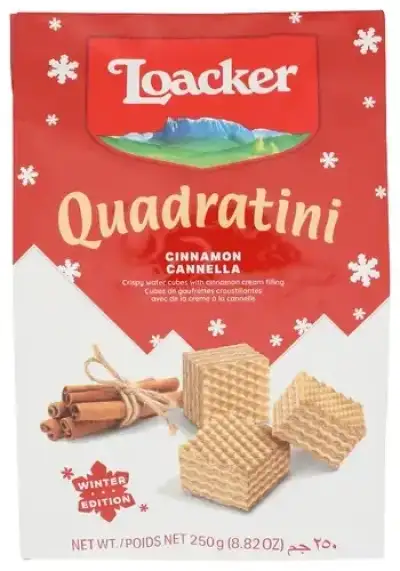 Loacker Wafer Cinnmn Quadrtn Hol