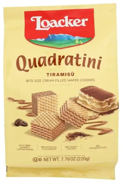 Loacker Wafer Qudrtni Tirmsu 220G