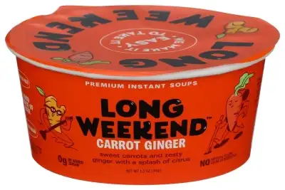 Long Weekend Soup Ginger Carrot