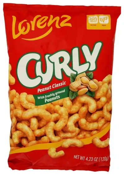 Lorenz Peanut Corn Puffed