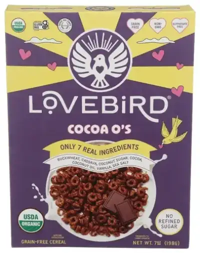 Lovebird Cereal Grain Free Cocoa