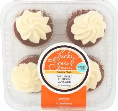 Lucky Spoon Cupcake Fall Frost Pmpkin