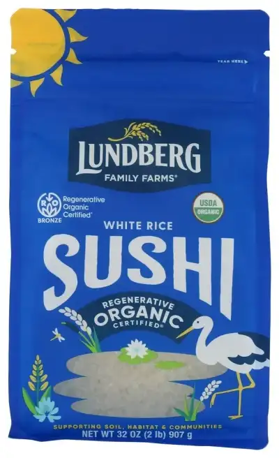 Lundberg Rice Sushi Short Grn Org