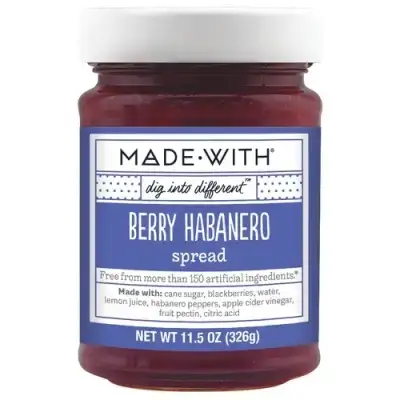 Made With Spread Berry Habanero