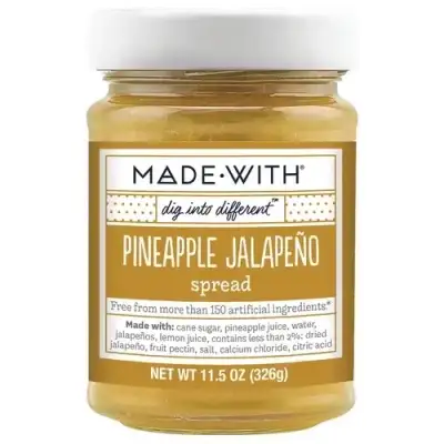 Made With Spread Pnapple Jalapeno