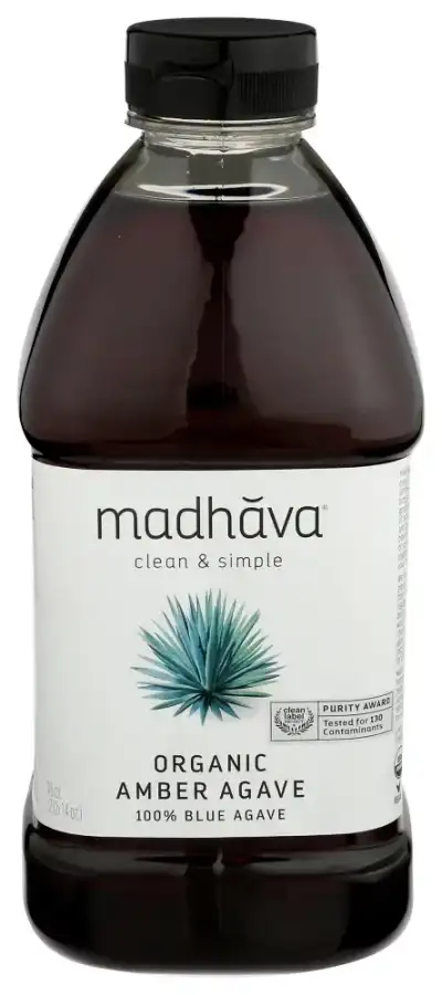 Madhava Agave Nectar Amber Org