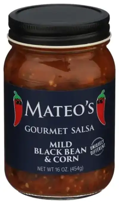 Mateos Gourmet Salsa Black Bean N Corn