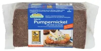 Mestemacher Bread Rte Pumpernickel