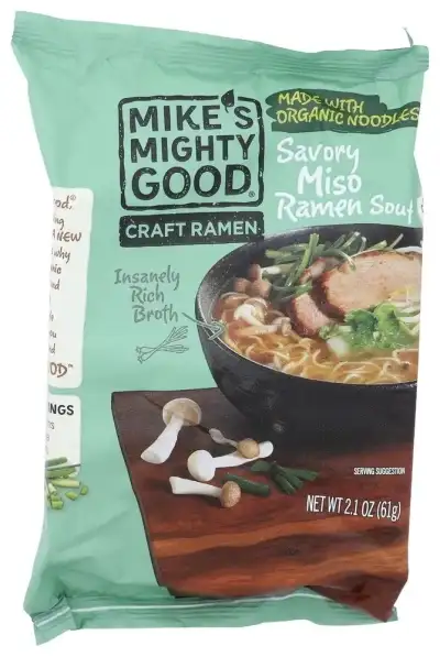 Mikes Mighty Good Soup Ramen Miso Savory