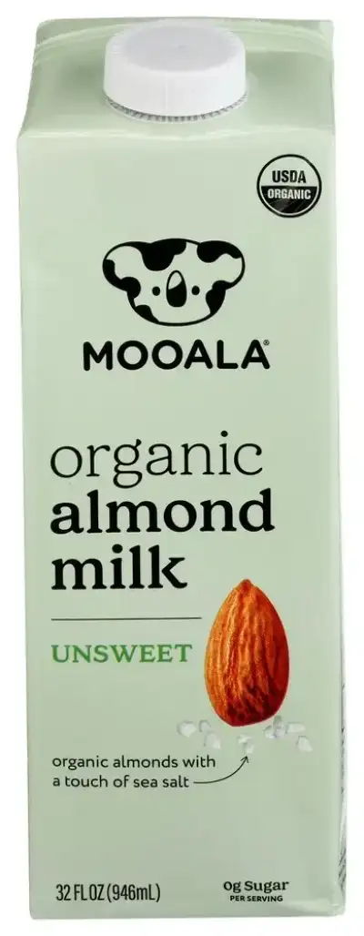 Mooala Milk Almond Unsweet Org