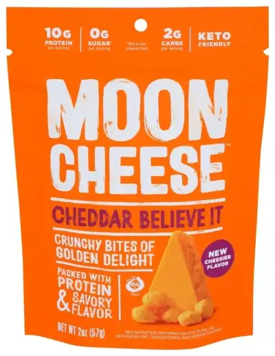 Moon Cheese Cheese Snack Cheddar
