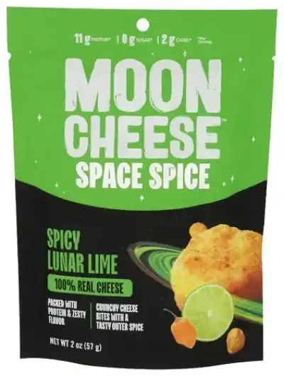 Moon Cheese Cheese Snack Spicy Lime