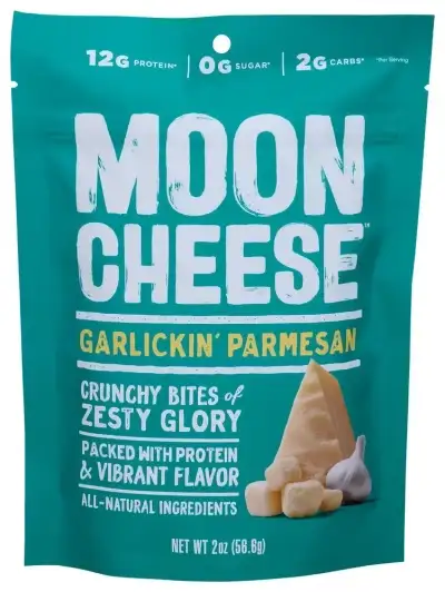 Moon Cheese Cheese Snack Garlic Parm