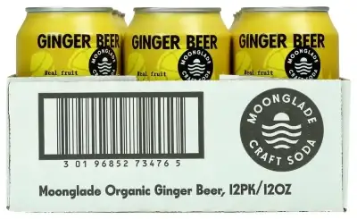 Moonglade Craft Soda Soda Ginger Beer Organic