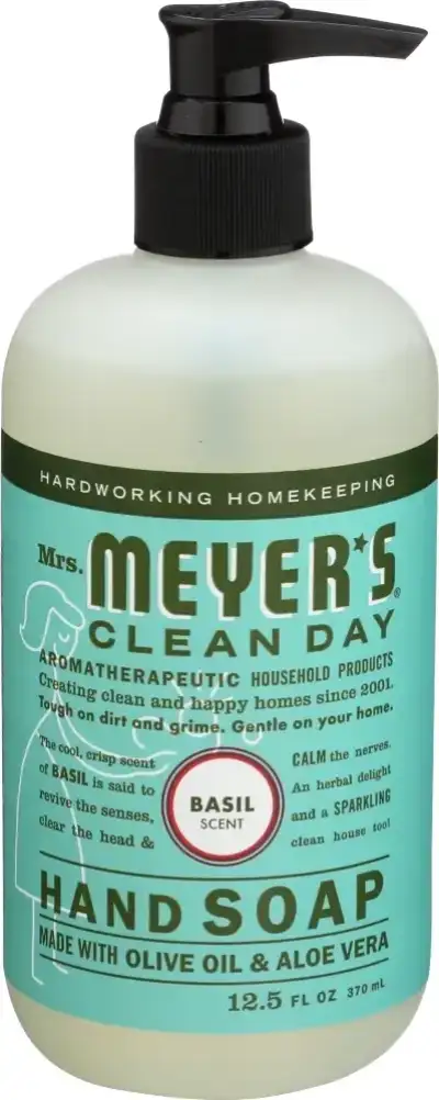 Mrs Meyers Clean Day Soap Hand Liq Basil